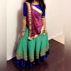 Designer chanya choli for Navratri Garba